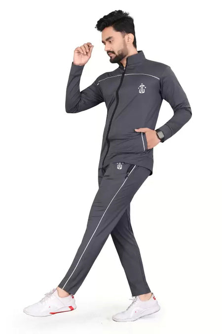 Gibbonte Men's Track suit  Dark Greay